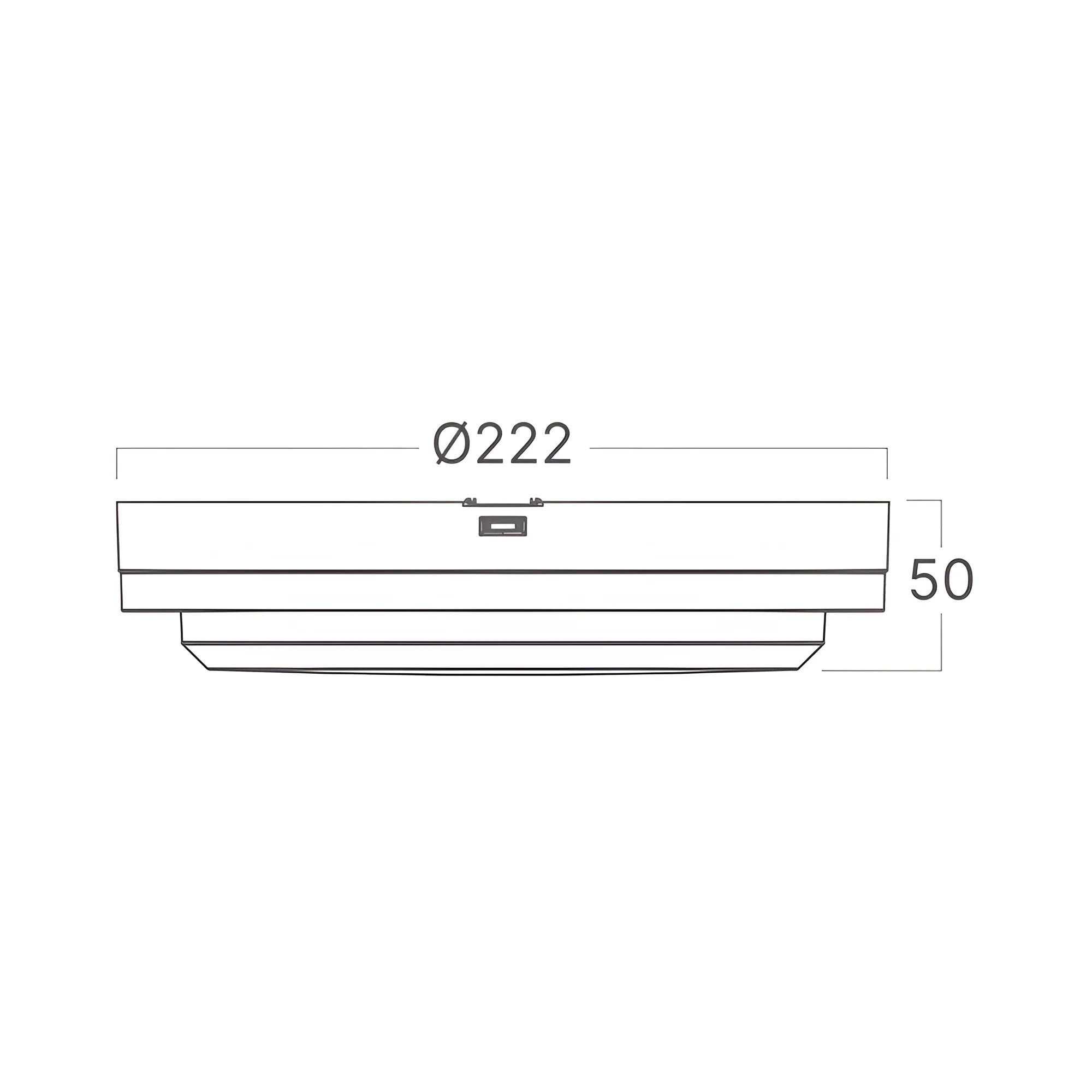 Braytron LED Deckenleuchte 18W mit Notlicht, Akku bis 3 Std. bei Stromausfall, 3CCT Lichtfarbe wählbar 3000K 4000K 6500K, 2020 Lumen, IP54 Feuchtraum, Ø 22 cm, Weiß – Ansicht 9
