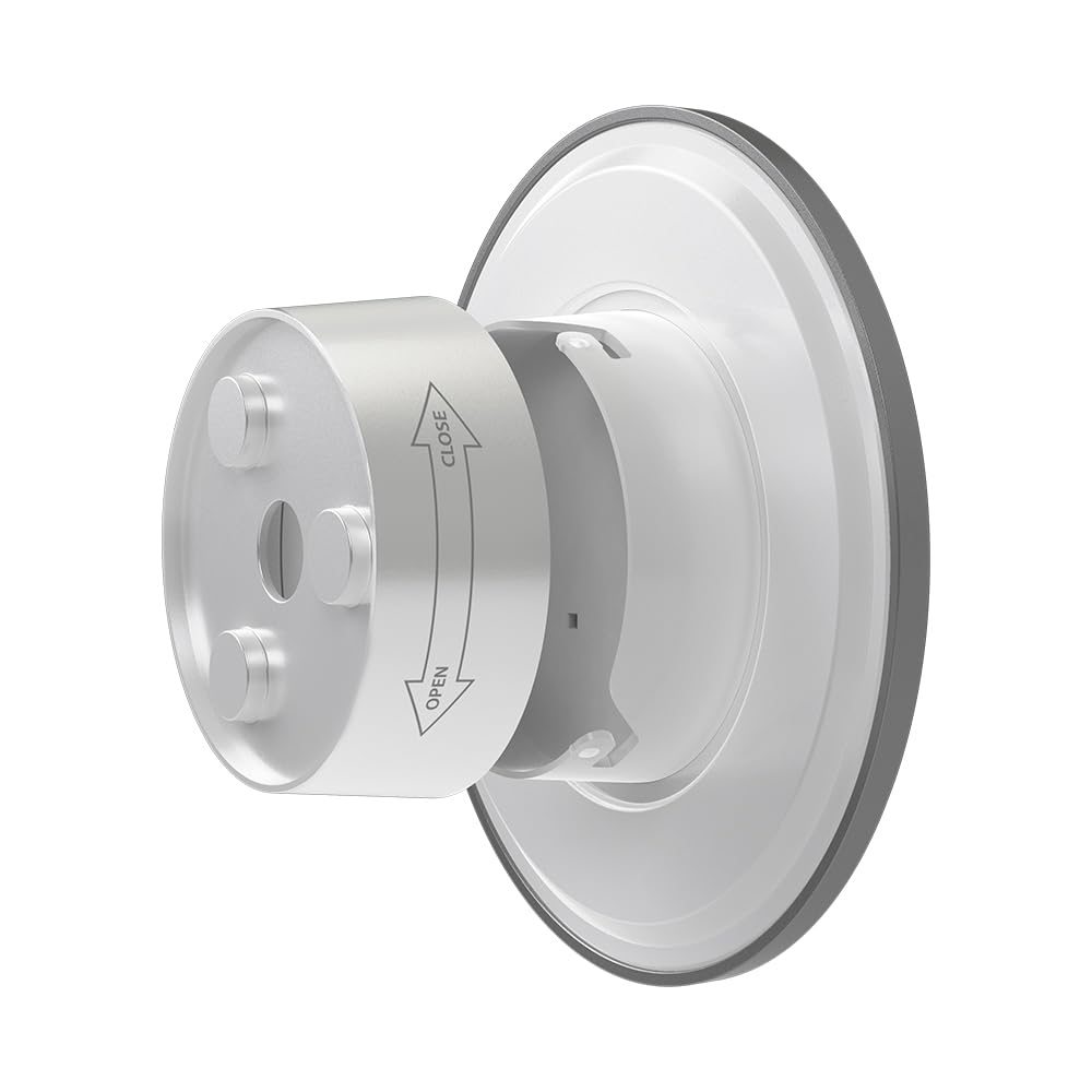 Braytron LED Wandleuchte Grau Rund Ø220 mm – 12W 1160lm IP65 Außenwandleuchte mit 3CCT (3000K/4000K/6000K), indirekte Designer Wandlampe für Balkon, Terrasse, Flur & Bad – Ansicht 8