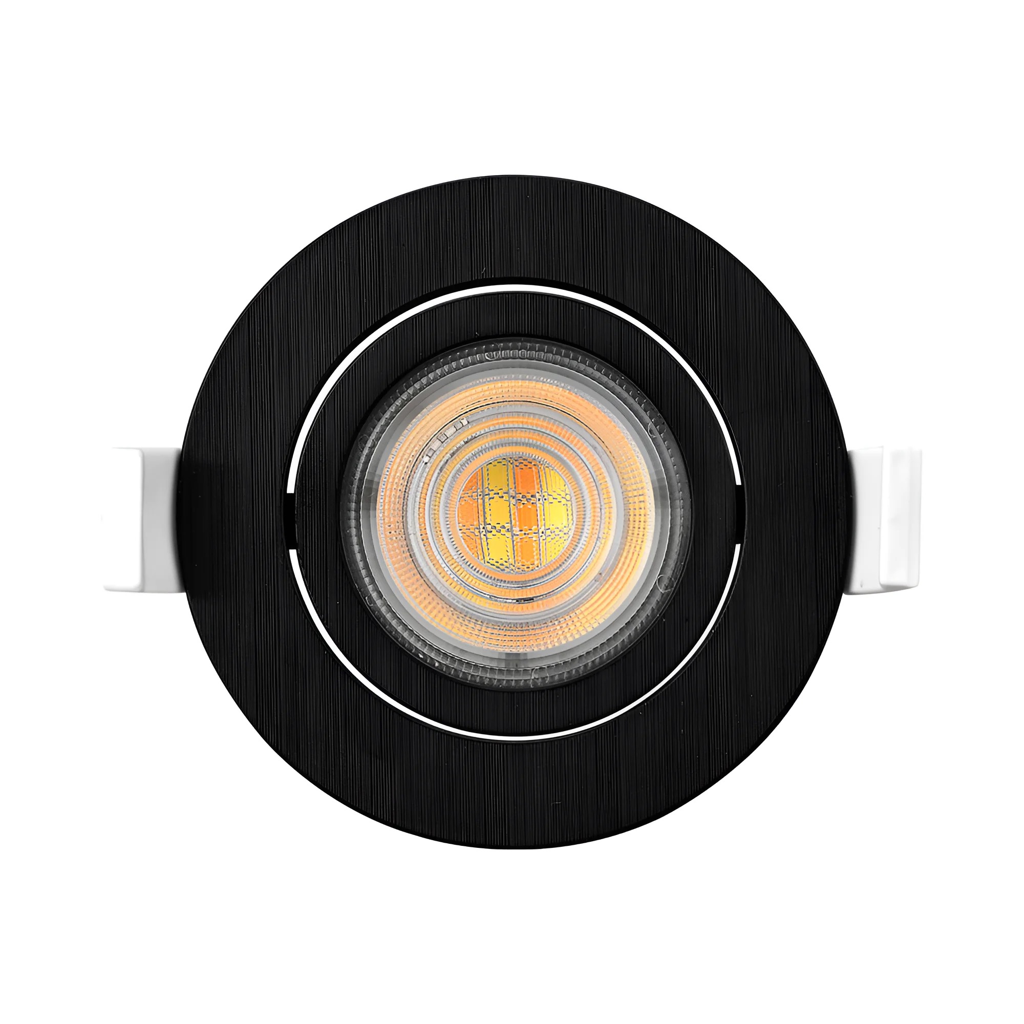 Braytron Lampada da soffitto LED 7W 243 V Collegamento 3IN1, 750 Lumen, IP20 Plafoniera per soggiorno, cucina, corridoio (Nero) – Vista 4