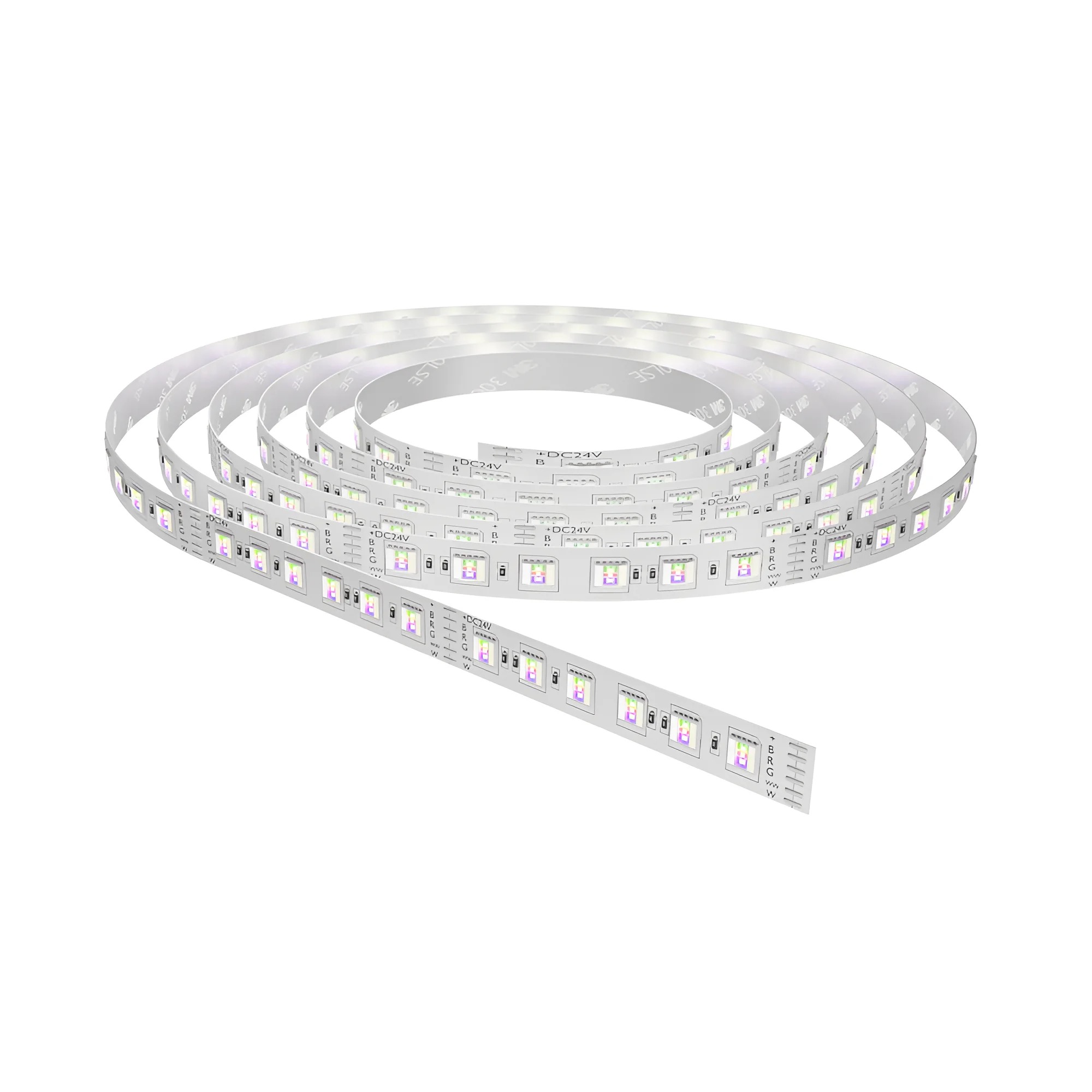 Braytron LED Striscia, RGBW+CW RGBW+CW, IP20, flessibile, autoadesiva, LED Striscia Nastro Striscia luminosa – BS01-01418