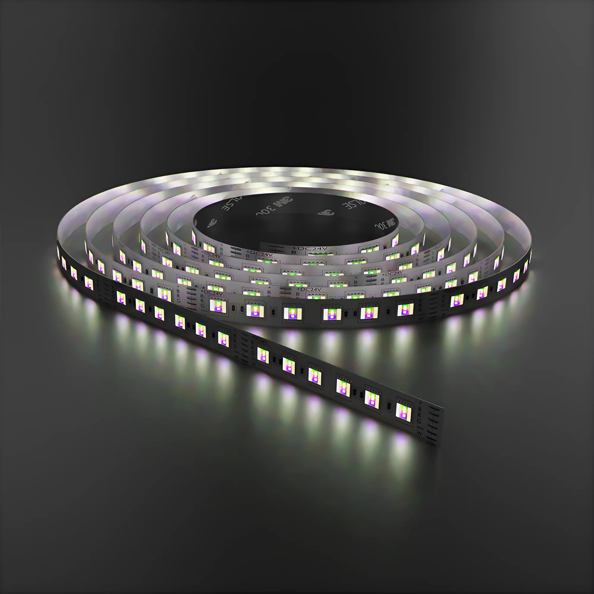 Braytron LED Striscia, RGBW+CW RGBW+CW, IP20, flessibile, autoadesiva, LED Striscia Nastro Striscia luminosa – Vista 2